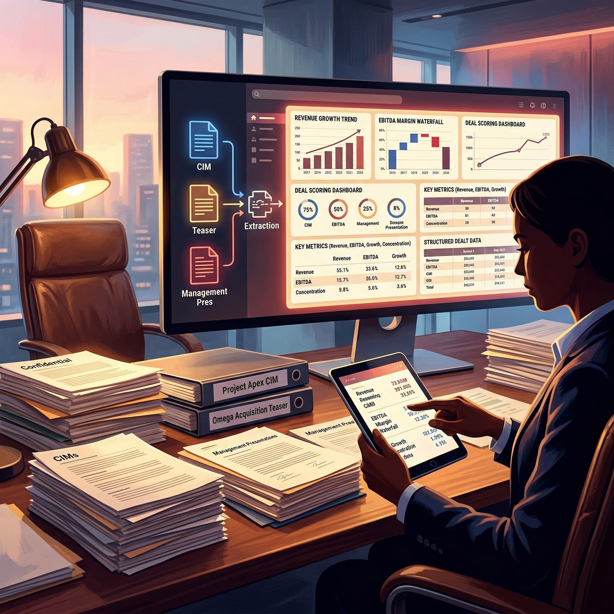 Deal flow & AI diligence — Phase 1 — Deal screening and extraction