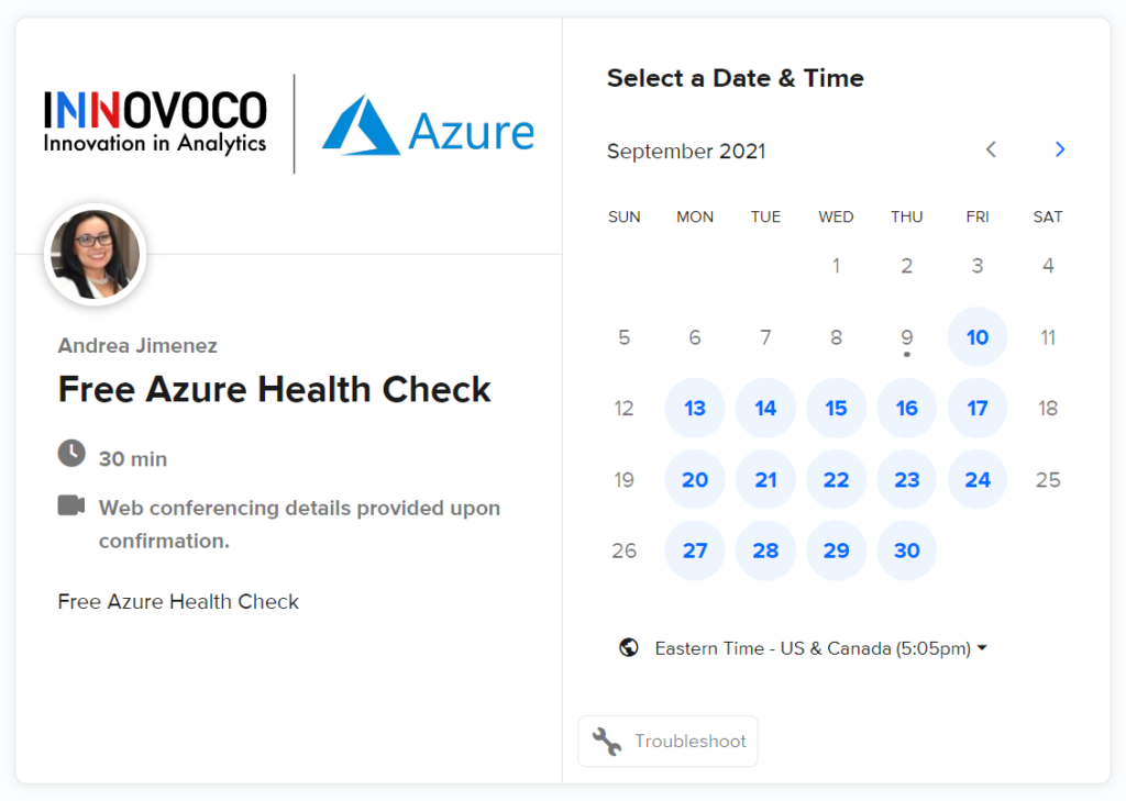 Book a Free Azure Health Check